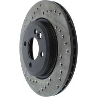 StopTech - StopTech Sport Cryo Cross Drilled Brake Rotor; Front Right - Image 4