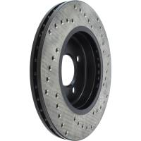 StopTech - StopTech Sport Cryo Cross Drilled Brake Rotor; Front Right - Image 5