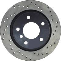 StopTech - StopTech Sport Cryo Cross Drilled Brake Rotor; Rear Left - Image 5