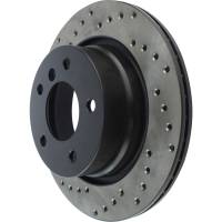 StopTech - StopTech Sport Cryo Drilled Brake Rotor; Rear Right - Image 4