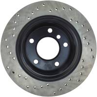 StopTech - StopTech Sport Cross Drilled Brake Rotor; Rear Left - Image 2