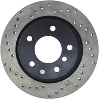 StopTech - StopTech Sport Cross Drilled Brake Rotor; Rear Right - Image 1