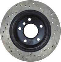 StopTech - StopTech Sport Cross Drilled Brake Rotor; Rear Right - Image 2