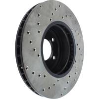 StopTech - StopTech Sport Cryo Cross Drilled Brake Rotor; Front Left - Image 5