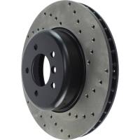 StopTech - StopTech Sport Cryo Cross Drilled Brake Rotor; Front Left - Image 5