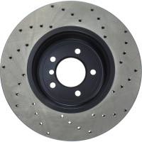 StopTech - StopTech Sport Cryo Cross Drilled Brake Rotor; Front Right - Image 2