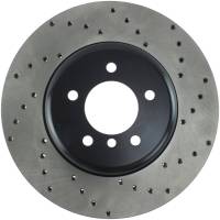 StopTech - StopTech Sport Cross Drilled Brake Rotor; Front Left - Image 1