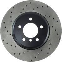 StopTech - StopTech Sport Cross Drilled Brake Rotor; Front Right - Image 1