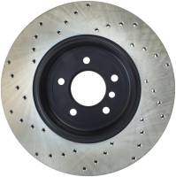 StopTech - StopTech Sport Cross Drilled Brake Rotor; Rear Left - Image 2