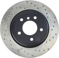 StopTech - StopTech Sport Cross Drilled Brake Rotor; Rear Left - Image 1