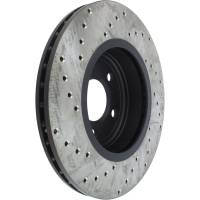 StopTech - StopTech Sport Cryo Cross Drilled Brake Rotor; Front Left - Image 4