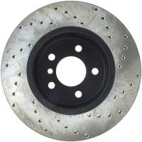 StopTech - StopTech Sport Cross Drilled Brake Rotor; Front Right - Image 2