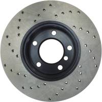 StopTech - StopTech Sport Cryo Cross Drilled Brake Rotor; Front Left - Image 3