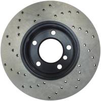 StopTech - StopTech Sport Cross Drilled Brake Rotor; Front Left - Image 2