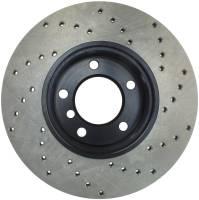 StopTech - StopTech Sport Cross Drilled Brake Rotor; Front Right - Image 2