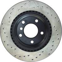 StopTech - StopTech Sport Cryo Cross Drilled Brake Rotor; Rear Left - Image 5