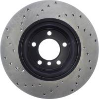 StopTech - StopTech Sport Cryo Cross Drilled Brake Rotor; Front Left - Image 2