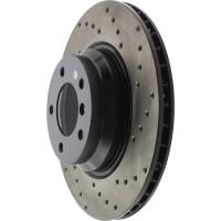 StopTech - StopTech Sport Cryo Cross Drilled Brake Rotor; Front Left - Image 4