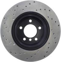 StopTech - StopTech Sport Cross Drilled Brake Rotor; Front Left - Image 2