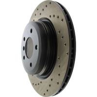 StopTech - StopTech Sport Cryo Drilled Brake Rotor; Rear Right - Image 5