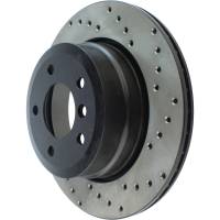 StopTech - StopTech Sport Cryo Cross Drilled Brake Rotor; Rear Left - Image 4