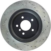 StopTech - StopTech Sport Cross Drilled Brake Rotor; Rear Right - Image 2