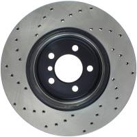 StopTech - StopTech Sport Cross Drilled Brake Rotor; Rear Left - Image 2