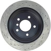 StopTech - StopTech Sport Cross Drilled Brake Rotor; Rear Left - Image 2