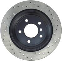 StopTech - StopTech Sport Cross Drilled Brake Rotor; Rear Right - Image 2