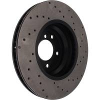 StopTech - StopTech Sport Cryo Cross Drilled Brake Rotor; Front Right - Image 3