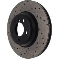 StopTech - StopTech Sport Cryo Cross Drilled Brake Rotor; Front Right - Image 5