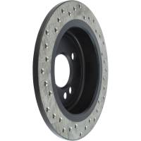 StopTech - StopTech Sport Cryo Cross Drilled Brake Rotor; Rear Left - Image 3