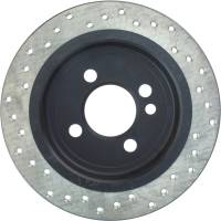 StopTech - StopTech Sport Cryo Cross Drilled Brake Rotor; Rear Left - Image 5