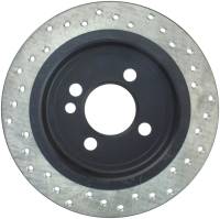 StopTech - StopTech Sport Cross Drilled Brake Rotor; Rear Right - Image 2