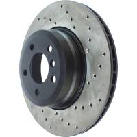 StopTech - StopTech Sport Cryo Cross Drilled Brake Rotor; Rear Left - Image 2