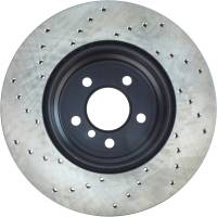 StopTech - StopTech Sport Cryo Cross Drilled Brake Rotor; Rear Left - Image 3