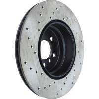 StopTech - StopTech Sport Cryo Cross Drilled Brake Rotor; Rear Left - Image 5