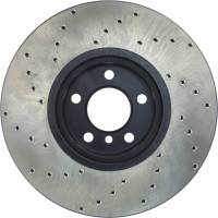 StopTech - StopTech Sport Cryo Cross Drilled Brake Rotor; Front Left - Image 4