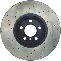 StopTech - StopTech Sport Cross Drilled Brake Rotor; Front Left - Image 2