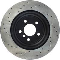 StopTech - StopTech Sport Cross Drilled Brake Rotor; Rear Left - Image 2