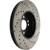 StopTech - StopTech Sport Cryo Cross Drilled Brake Rotor; Front Right - Image 5