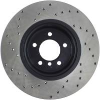 StopTech - StopTech Sport Cross Drilled Brake Rotor; Front Left - Image 2