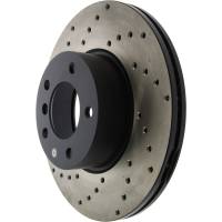 StopTech - StopTech Sport Cryo Cross Drilled Brake Rotor; Front Right - Image 4