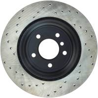 StopTech - StopTech Sport Cross Drilled Brake Rotor; Rear Left - Image 2