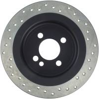 StopTech - StopTech Sport Cross Drilled Brake Rotor; Rear Right - Image 2