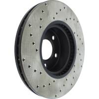 StopTech - StopTech Sport Cryo Cross Drilled Brake Rotor; Front Left - Image 4