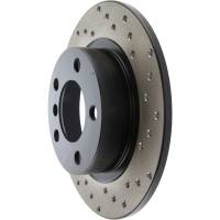 StopTech - StopTech Sport Cryo Cross Drilled Brake Rotor; Rear Left - Image 2