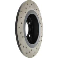 StopTech - StopTech Sport Cryo Cross Drilled Brake Rotor; Rear Left - Image 5