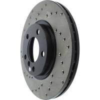 StopTech - StopTech Sport Cryo Cross Drilled Brake Rotor; Front Right - Image 5