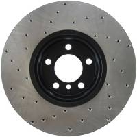 StopTech - StopTech Sport Cross Drilled Brake Rotor; Front Left - Image 2